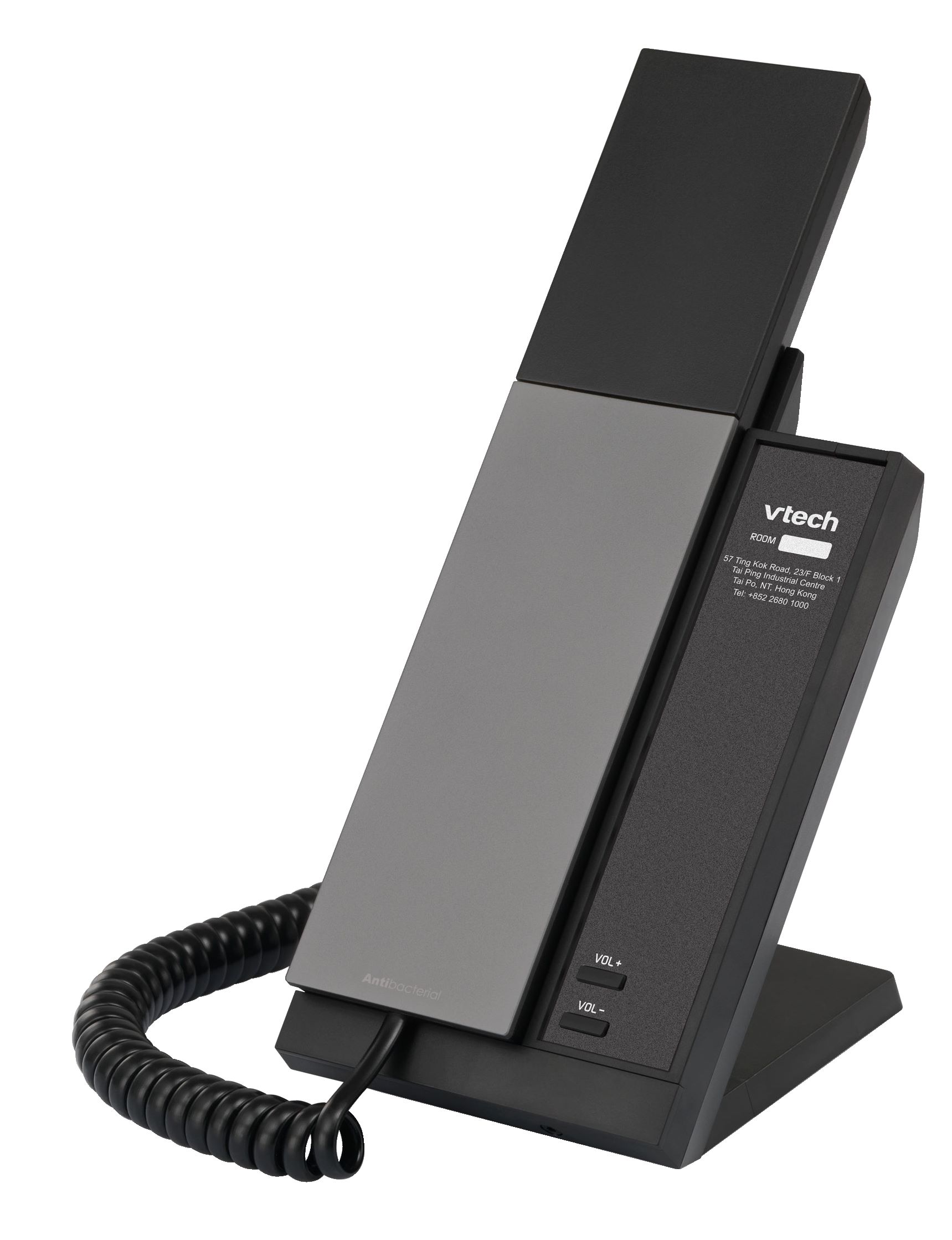 NG-S3100 טלפון מלונאי בטכנולוגיית SIP חד קווי לשימוש בלובי/מעלית בצבע שחור מוברש