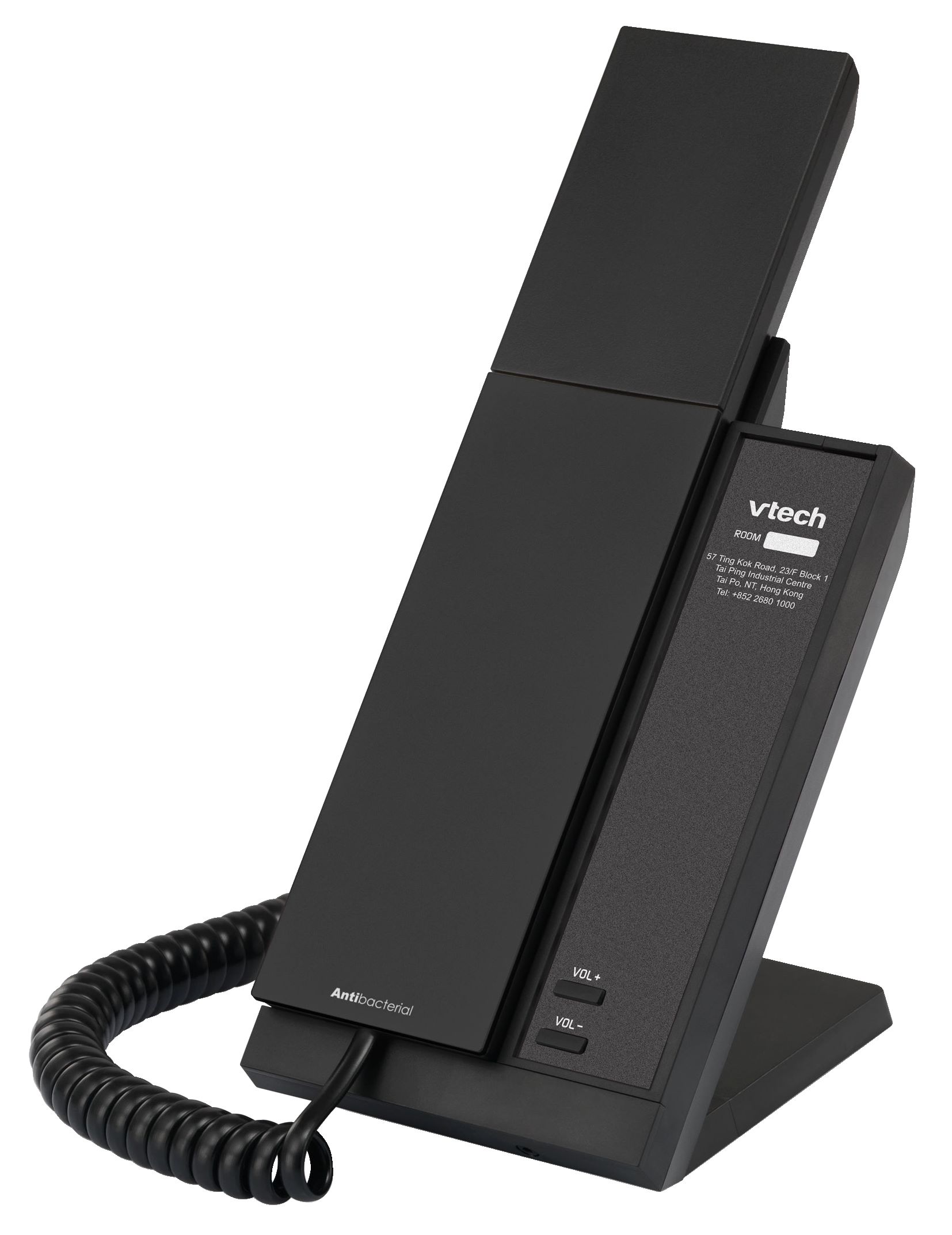 NG-S3100 טלפון מלונאי בטכנולוגיית SIP חד קווי לשימוש בלובי/מעלית בצבע שחור מט