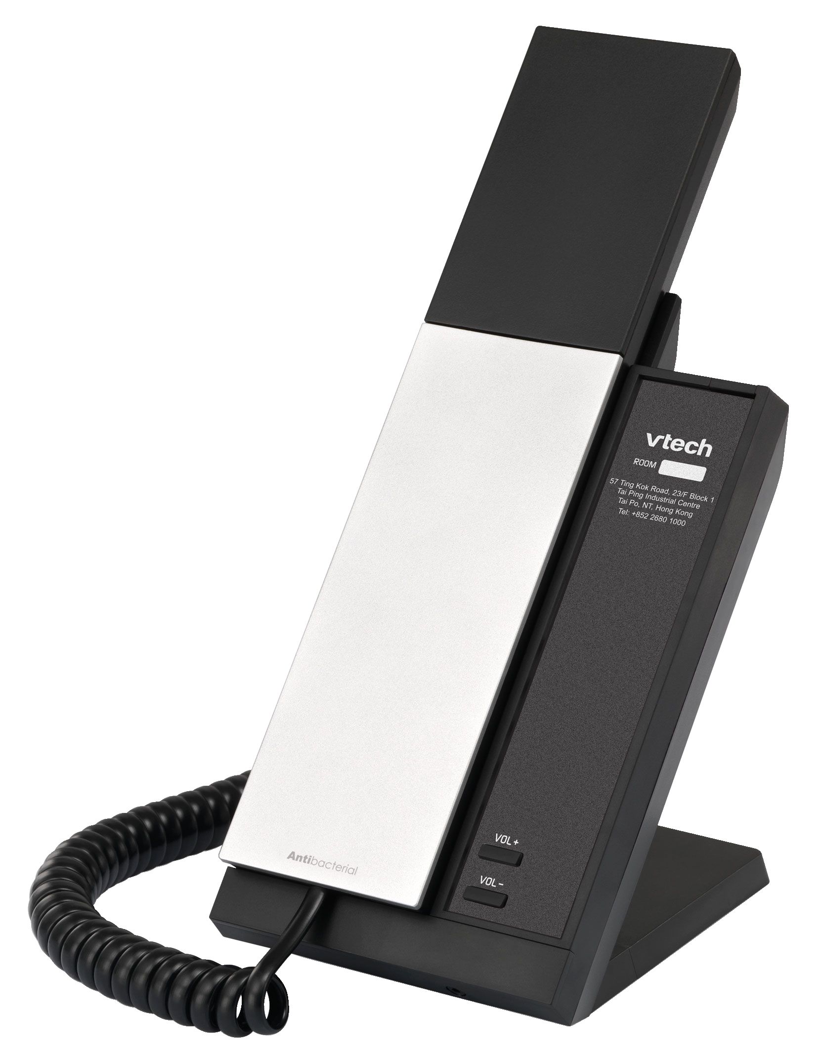 NG-S3100 טלפון מלונאי בטכנולוגיית SIP חד קווי לשימוש בלובי/מעלית בצבע שחור/כסוף